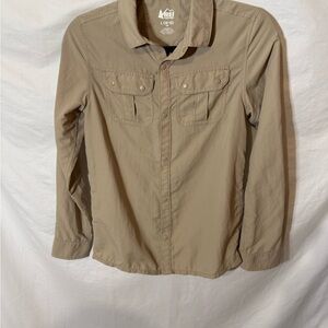 REI Kids' Button Down Shirt - Tan